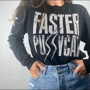 Vintage Faster Pussycat Authentic Tour Band Shirt